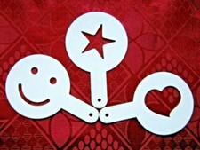 3 x Latte Art stabile