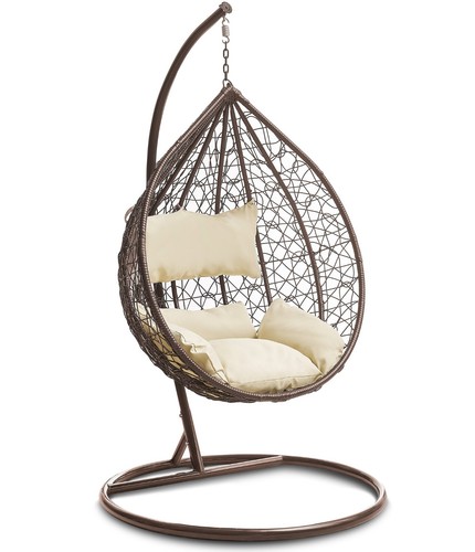 Polyrattan hängesessel - polyrattan,