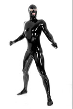 100 latex anzug - 100%,