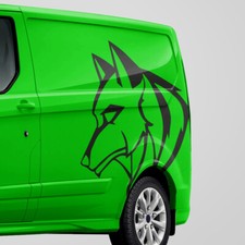 Aufkleber Wolf Abstrakt Tribal Dekor Tier Motiv Auto Sticker Outdoor #1417-60