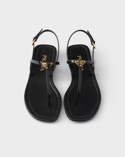 Prada sandalen zehentrenner - sandalen,