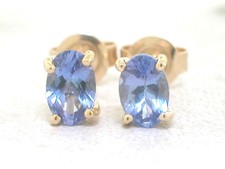 Tansanit Ohrstecker 585