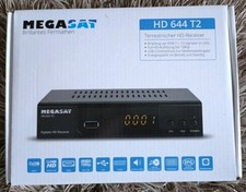 MEGASAT terrestrischer HD-Receiver DBV-T /-T2 Full-HD USB Fernbedienung
