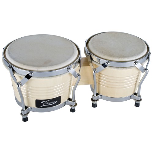 Bongo set naturfarbe - set, 6"+7"