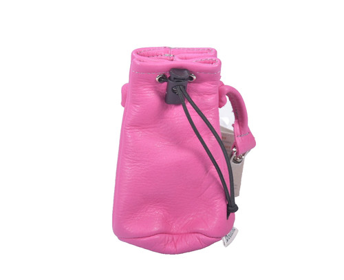 Leckerlizugbeutel leder pink - leder,