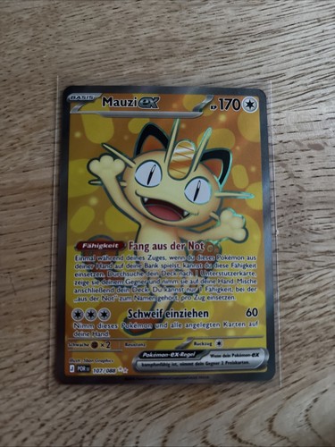 Pokémon mauzi 107 - pokémon, ex