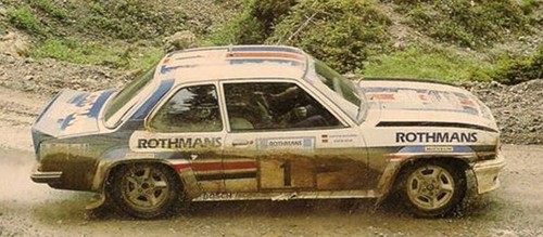 Sunstar opel ascona - sunstar, 1:18