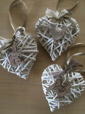  Rattanherz,Weidenherz,Herz,Türkranz,Herzdeko,Rattanherzen,Shabby,weiß,Ostern