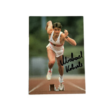 orig. Autogrammkarte Leichtathletik Zehnkampf Michael Kohnle (2265)