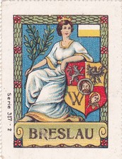 Vignette - Breslau - Frau mit