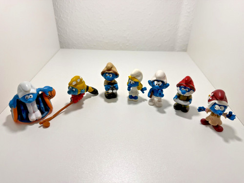 Schlümpfe figuren konvolut - schlümpfe,