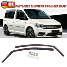 2-Tlg Windabweiser Regenabweiser Passend Für VW Caddy MK3 MK4 2-Türer 2003-2020