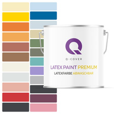 Wandfarbe Latexfarbe