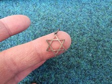 WK2 Davidstern Jüdischer juden Anhänger