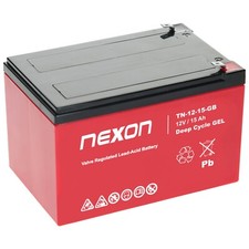 Nexon 12V 15Ah GEL Batterie Spielzeug Auto Elektro-Bike Echolot