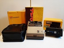 Kodak Sofortbildkamera Partytime Instant Camera Made in U.S.A. + Tasche + Blitz