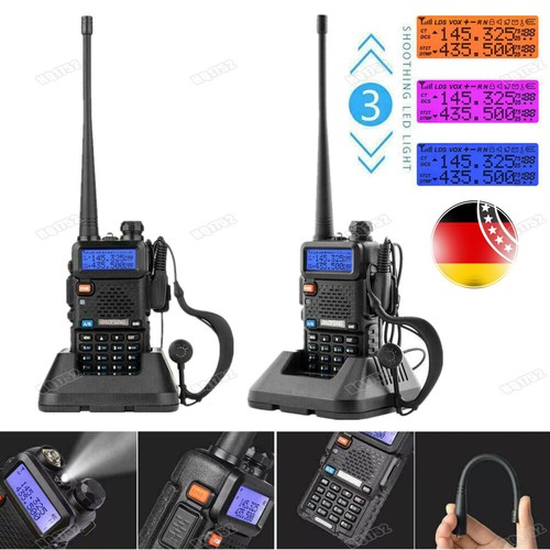 Baofeng funkgeräte walkie - 2x,