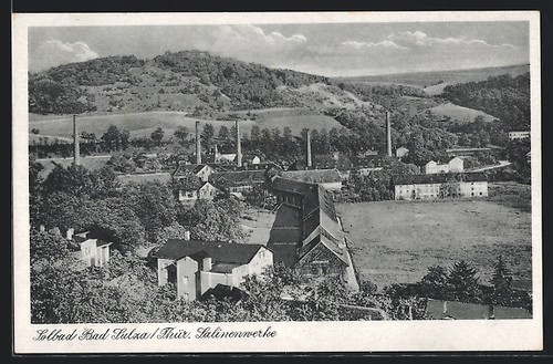 Ansichtskarte bad sulza - sulza, /