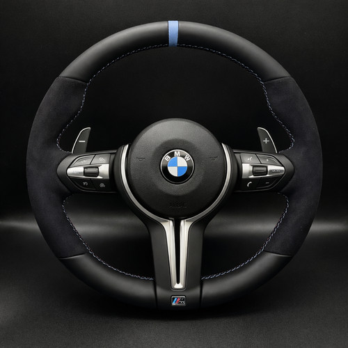 Bmw leder alcantara lenkrad - m,