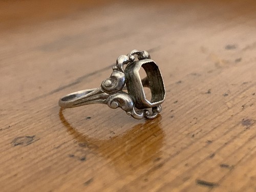 Antik 800 silber ring - antik,