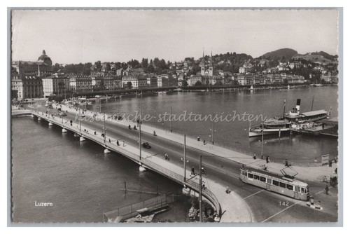 Luzern 1953 straßenbahn - 1953,