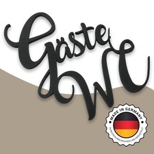 Türschild Toilettenschild - Schild Gäste WC - Gästetoilette - Gästeklo- Toilette