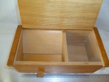 Zigaretten Schatulle aus Holz    DDR