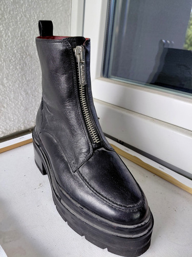 Bronx damen leder stiefeletten - damen,