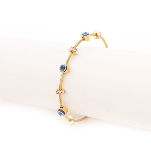 Damen armreif goldfarben - armreif,
