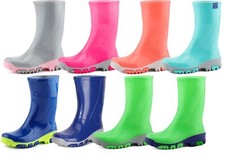 LADEHEID Gummistiefel Kinder