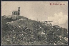 Hochfellnhaus, Berghütte im Bayer. Chiemgau, Ansichtskarte 