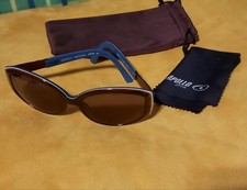 Sonnenbrille ++ braun blau türkis ++ ARTDECO