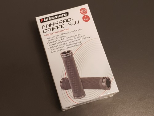 Fahrrad griffe alu paar - alu, 1