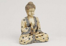 Buddha elfenbeinoptik 16cm - buddha,