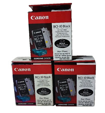 9x Orig. Canon BCI-10 BCI10 Black Tintenpatronen BJ-30 BJC-50 BJC-70 BJC-80 BN70