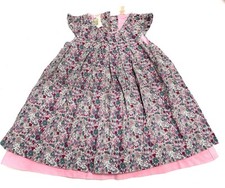 Strawberry FAIRE entzückendes Mädchen Blümchen-Kleid Gr. 80 Rosa Grün Rot #PAT