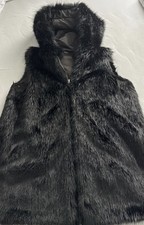 Guess Lange Kunstfell Weste