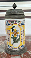 Walzenkrug "Blumenmuster"