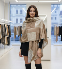 DAMEN Kaschmir Schal dünn