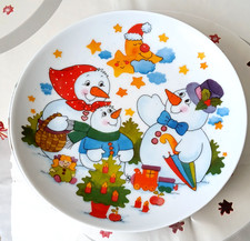 DDR WANDTELLER WEIHNACHTEN