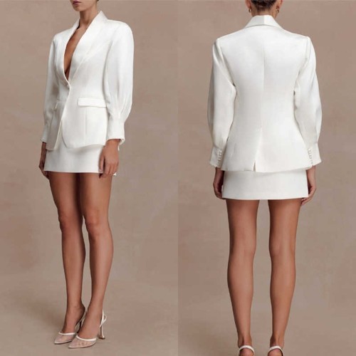 Satin blazer damen - satin,