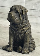 Heißguss Bronze Shar Pei Hund