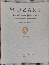 Mozart - Noten für Violine