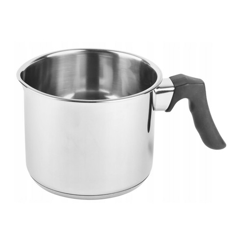 Milchtopf edelstahl - edelstahl, 1l