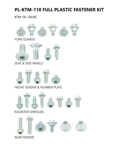 Ufo schrauben kit plastik - ufo,