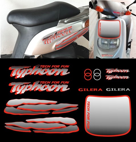 Komplettset aufkleber gilera - komplettset,