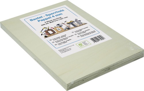 Bastelsperrholz pappel din - bastelsperrholz,