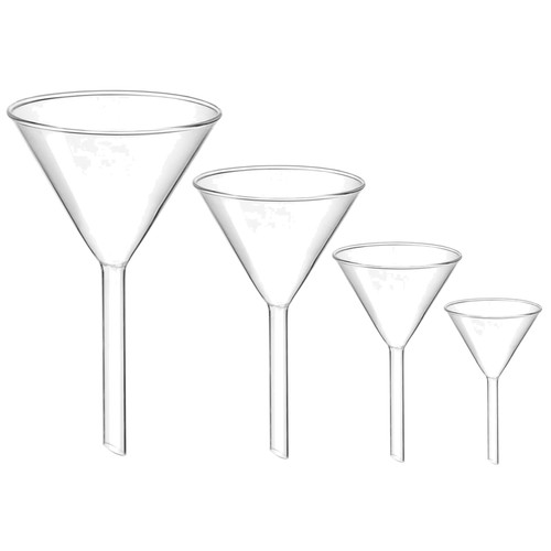 Labor trichter glas set - labor,