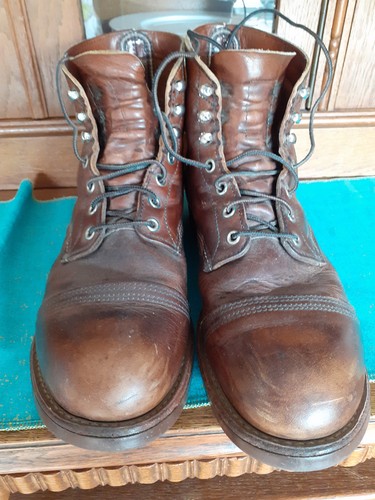 Red wing shoes - red, iron