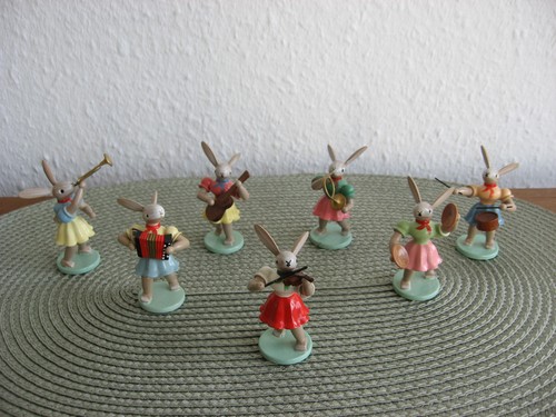 Weibliche hasen blank - hasen,